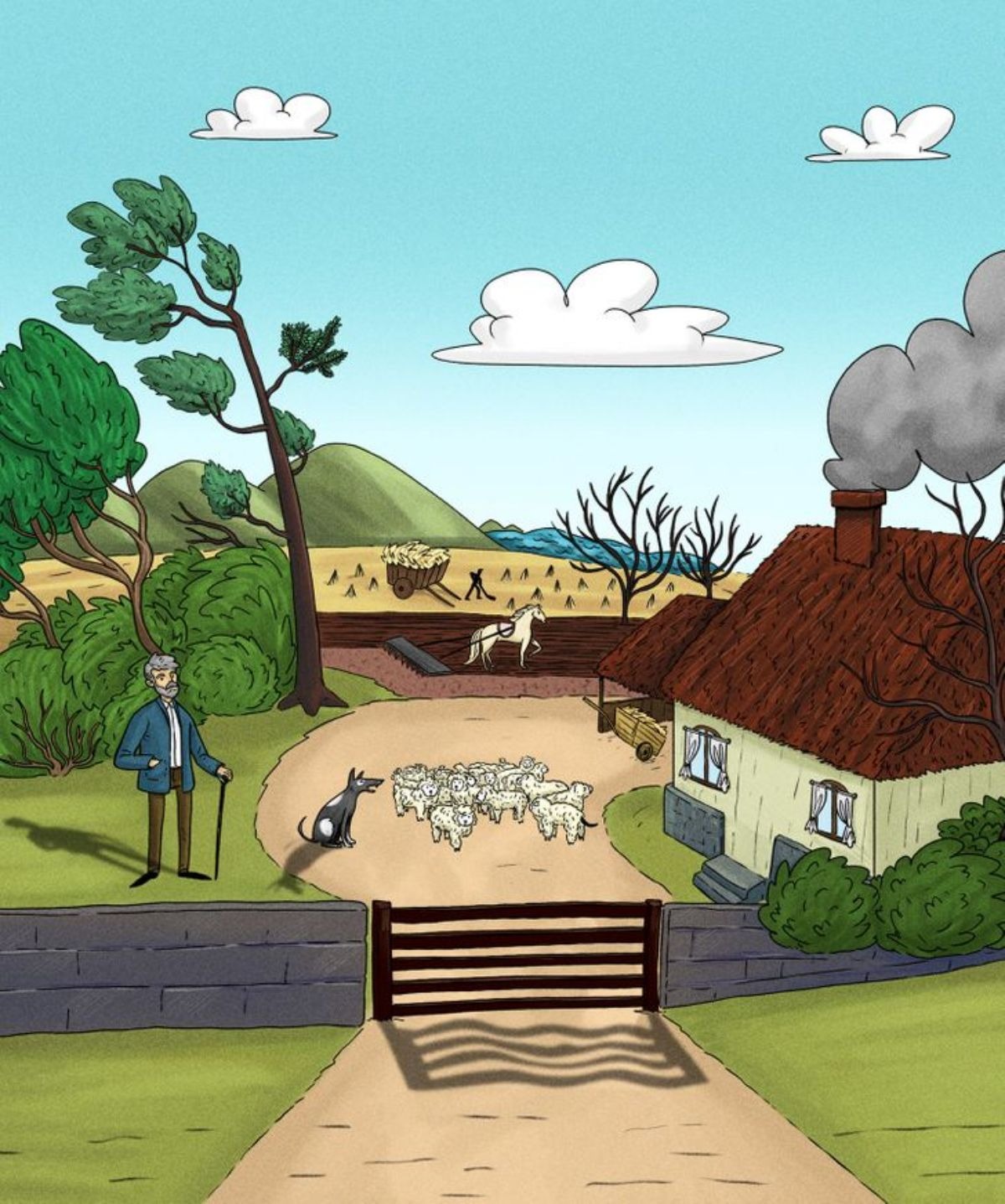 Acertijos visuales con respuesta encuentra los errores en el dibujo