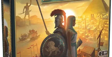 7 Wonder Duel juego de estrategia para 2 jugadores