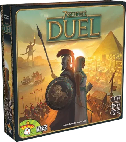 7 Wonder Duel juego de estrategia para 2 jugadores