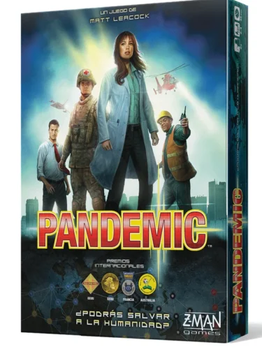 Pandemic Juego de mesa Cooperativo