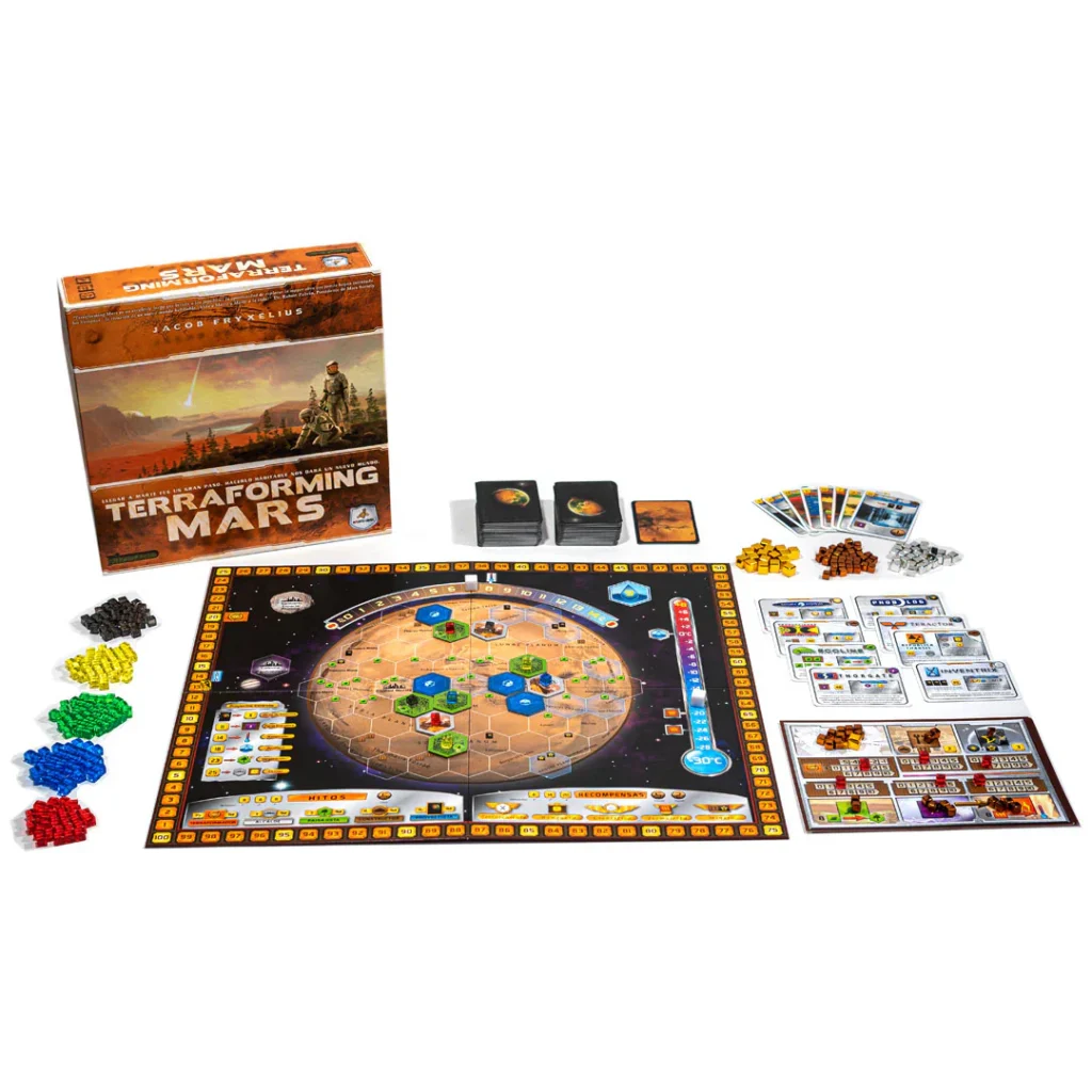 Juego de mesa tipo Eurogame Terraforming Mars