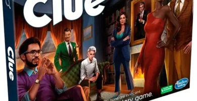 Cluedo Juego de mesa clásico de misterio para jugar en familia