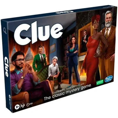 Cluedo Juego de mesa clásico de misterio para jugar en familia