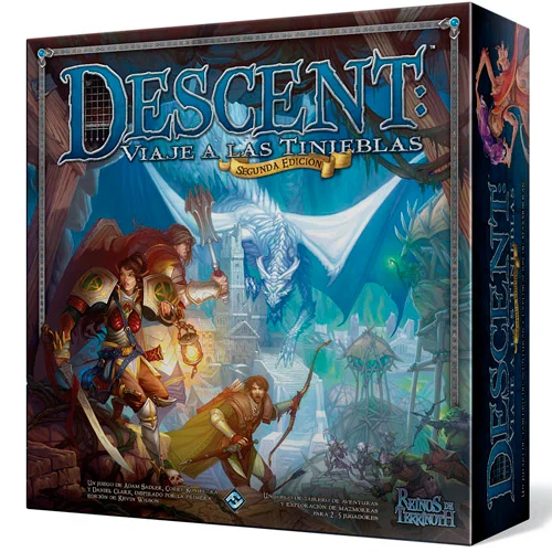 Descent: Viaje a las tinieblas. Juego de mesa Cooperativo de aventuras y fantasía