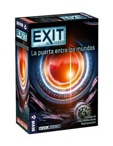 Exit:The Game La Puerta entre mundos.Juego de mesa de Escape Room para jugar en grupo y en familia