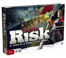 Risk, Juego de mesa clásico de guerra de conquista y estrategia para jugar en fmilia y con amigos
